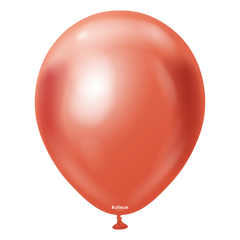 Mirror Red Latex Balloons by Kalisan