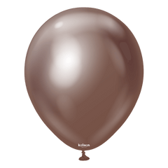 Mirror Chocolate Latex Balloons by Kalisan