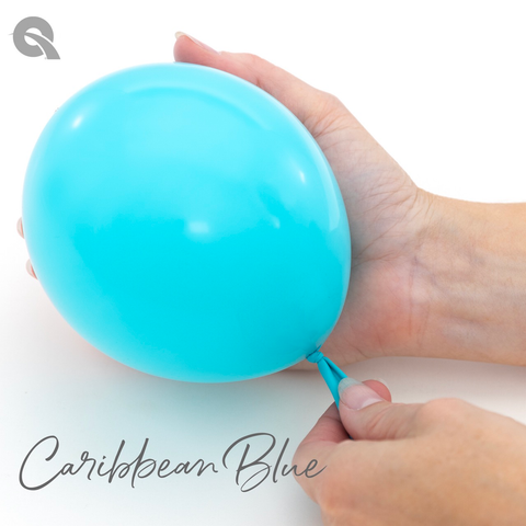 Caribbean Blue Latex Balloons by Qualatex