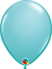 Caribbean Blue Latex Balloons by Qualatex