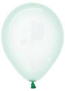 Crystal Pastel Green Latex Balloons by Sempertex