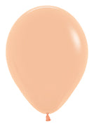 Deluxe Peach Blush Latex Balloons by Sempertex
