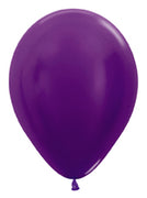 Metallic Violet Latex Balloons by Sempertex