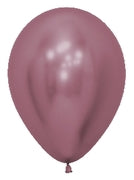 Reflex Pink Latex Balloons by Sempertex