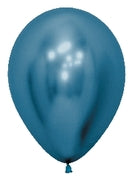 Reflex Blue Latex Balloons by Sempertex