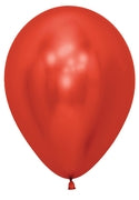 Reflex Crystal Red Latex Balloons by Sempertex