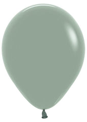 Pastel Dusk Laurel Green Latex Balloons by Sempertex