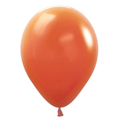 Deluxe Sunset Orange Latex Balloons by Sempertex