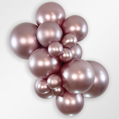 Silk Pink Blossom Latex Balloons by Sempertex