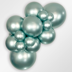 Silk Cool Mint Green Latex Balloons by Sempertex