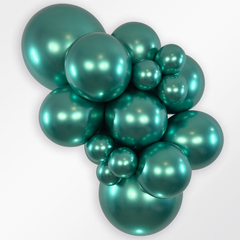 Reflex Aurora Green Latex Balloons by Sempertex
