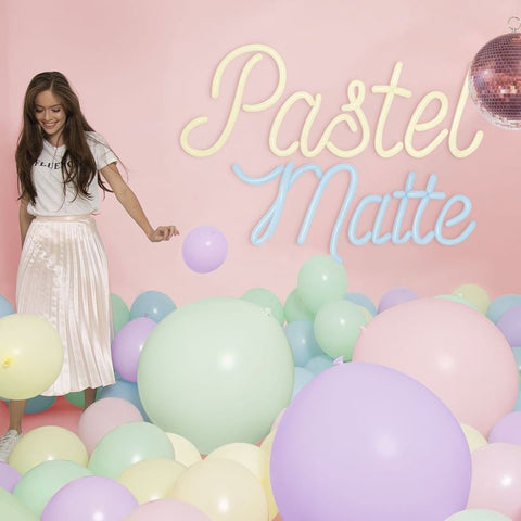 Pastel Matte Balloons from Sempertex