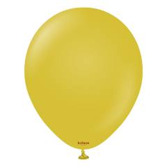 Mustard Latex Balloons by Kalisan