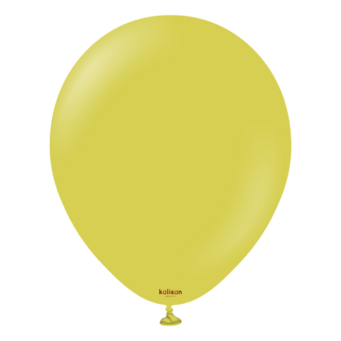 Olive Latex Balloons by Kalisan