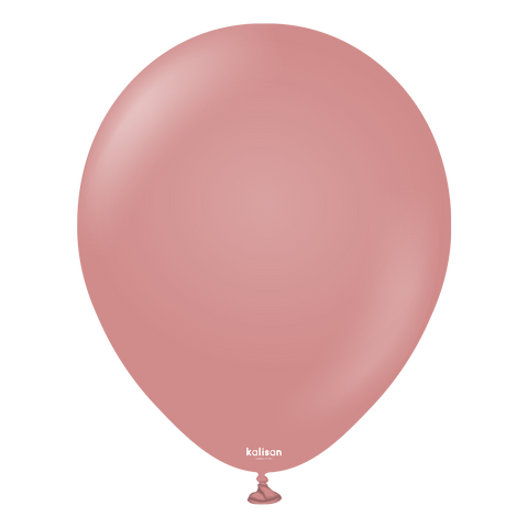Retro Rosewood Latex Balloons by Kalisan