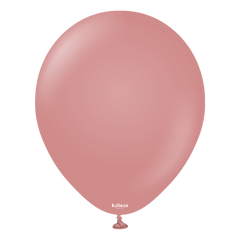 Retro Rosewood Latex Balloons by Kalisan