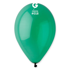 Crystal Green Latex Balloons by Gemar