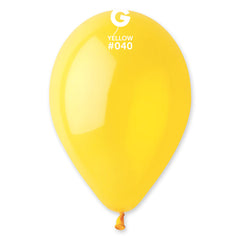 Crystal Yellow Latex Balloons by Gemar