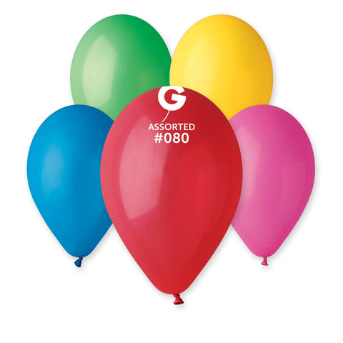 Assortment Latex Balloons by Gemar