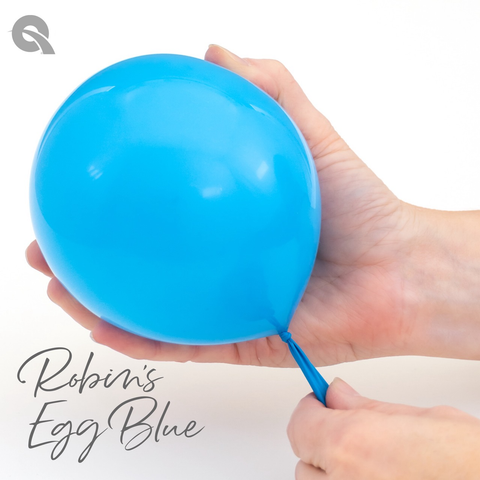 Robin's Egg Blue Latex Balloons by Qualatex