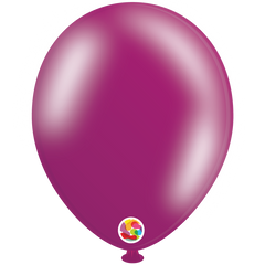 Metallic Fuchsia Latex Balloons by Balloonia