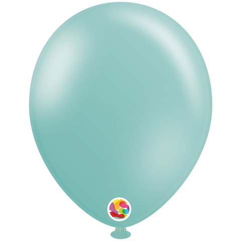 Mint Green Latex Balloons by Balloonia