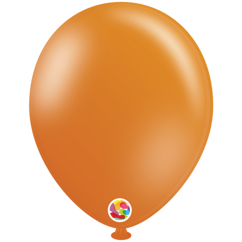 Orange Latex Balloons by Balloonia