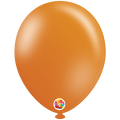 Orange Latex Balloons by Balloonia