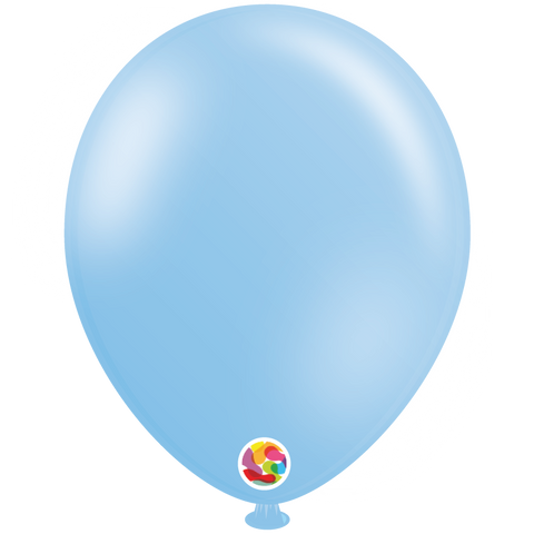 Sky Blue Latex Balloons by Balloonia