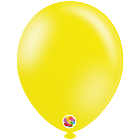 Yellow Lemon Latex Balloons by Balloonia