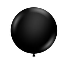 Black Latex Balloons by Tuftex