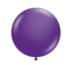 Metallic Grape Latex Balloons by Tuftex