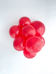Crystal Red Latex Balloons by Tuftex