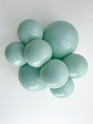Empower mint Latex Balloons by Tuftex