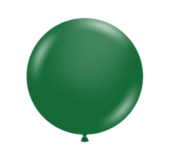 Metallic Forest Green Latex Balloons by Tuftex