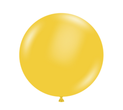 Goldenrod Latex Balloons by Tuftex