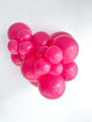 Hot Pink Latex Balloons by Tuftex