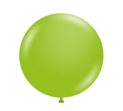 Lime Green Latex Balloons by Tuftex