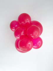 Crystal Magenta Latex Balloons by Tuftex