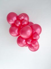 Metallic Fuchsia Latex Balloons by Tuftex