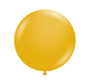 Mustard Latex Balloons by Tuftex