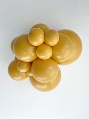 Mustard Latex Balloons by Tuftex