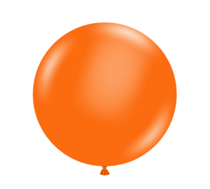 Orange Latex Balloons by Tuftex