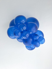 Crystal Sapphire Blue Latex Balloons by Tuftex