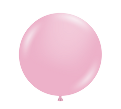Shimmering Pink Latex Balloons by Tuftex