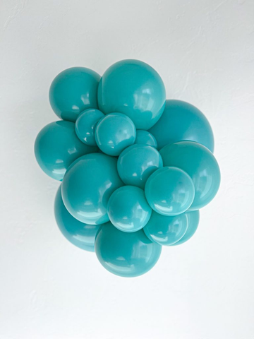 Teal Latex Balloons by Tuftex