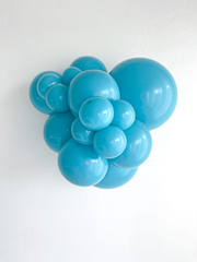 Turquoise Latex Balloons by Tuftex