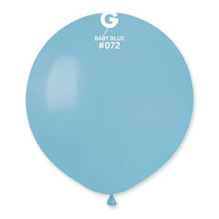 Baby Blue Latex Balloons by Gemar