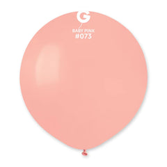 Baby Pink Latex Balloons by Gemar