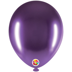 Brilliant Purple Latex Balloons by Balloonia